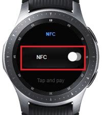 samsung galaxy watch nfc switch